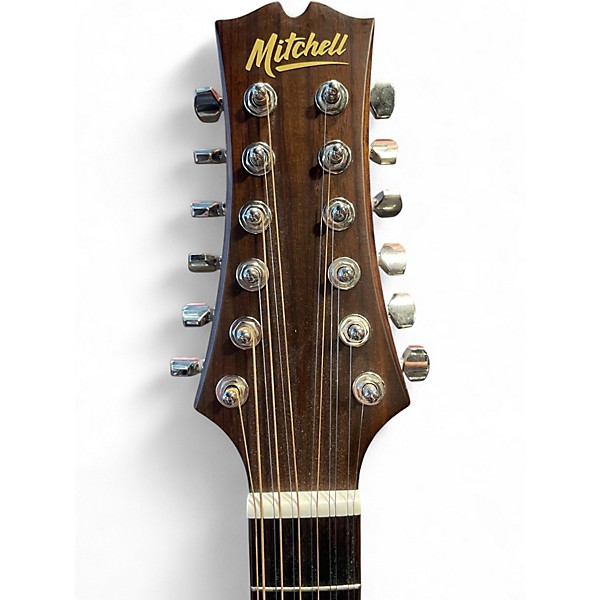 Used Mitchell T331-TCE-BST Terra Mahogany 12 String Acoustic Electric Guitar