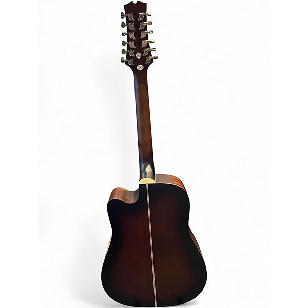 Used Mitchell T331-TCE-BST Terra Mahogany 12 String Acoustic Electric Guitar