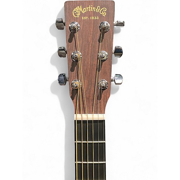 Used Martin DX JOHNNY CASH Black Acoustic Electric Guitar