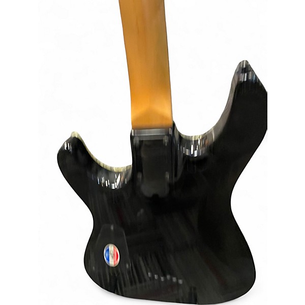 Used Schecter Guitar Research Diamond Series SPITFIRE 6 Black Solid Body Electric Guitar