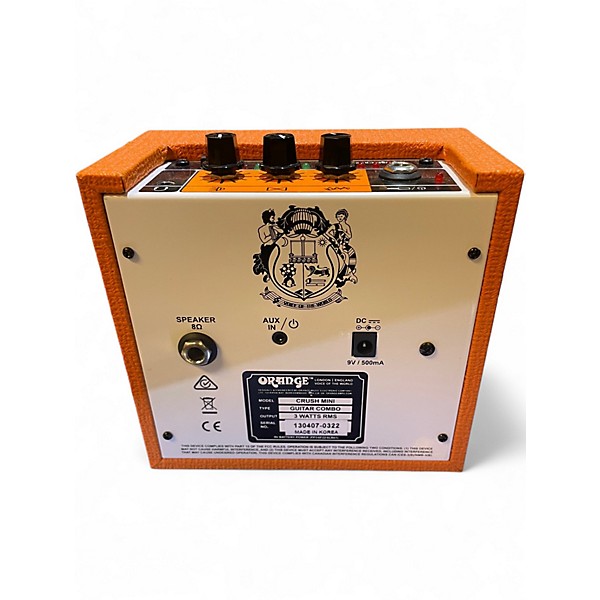 Used Orange Amplifiers CRUSH MINI Battery Powered Amp