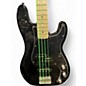 Used Squier Affinity Precision Bass Black Electric Bass Guitar