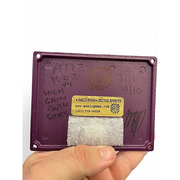 Used Analogman King of Tone Effect Pedal