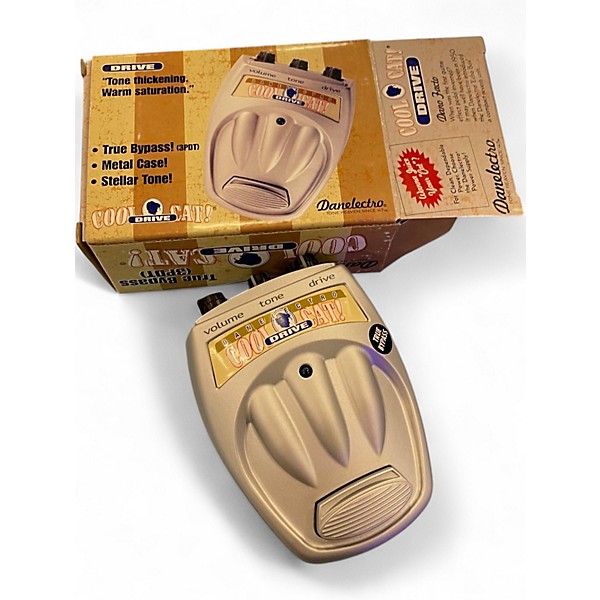 Used Danelectro COOL CAT DRIVE Effect Pedal