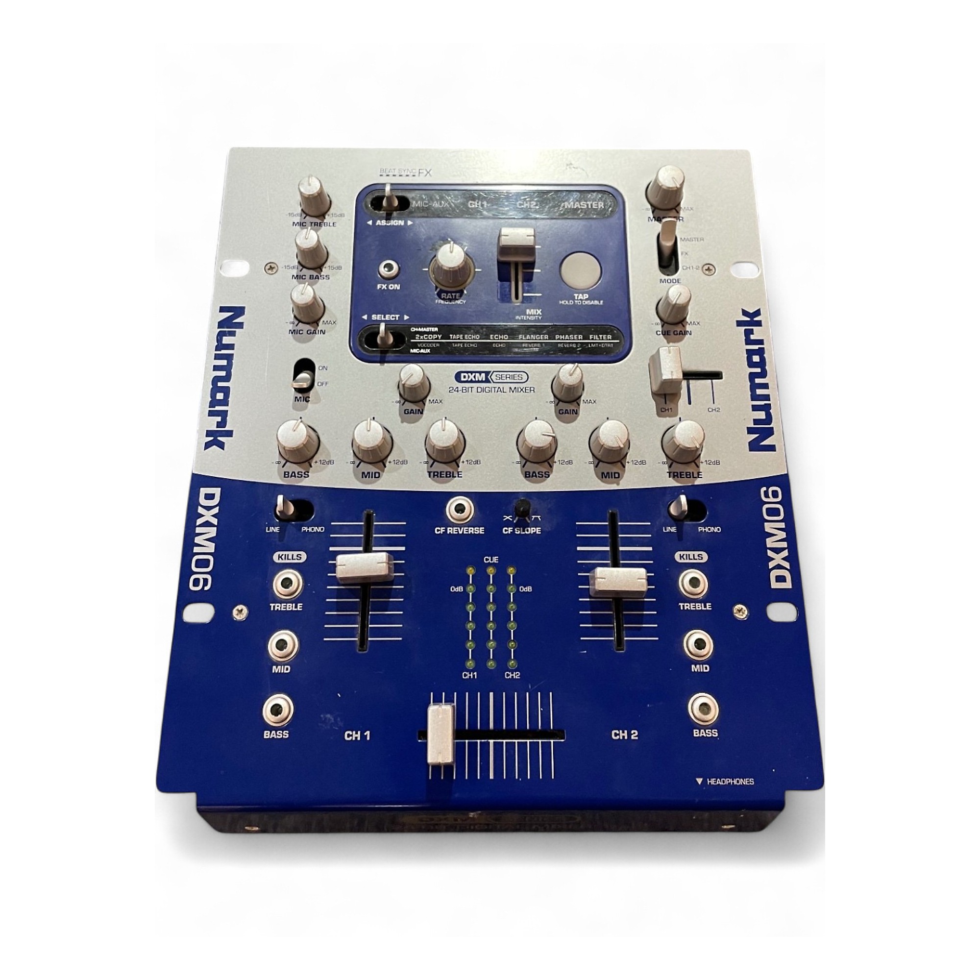 Numark DXM06 DJミキサー Used Numark DXM06 DJ Mixer | Guitar Center