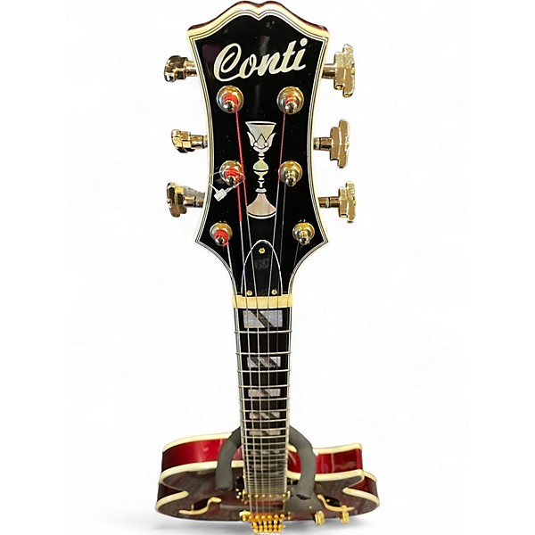 Used Conti ENTRADA HOLLOW BODY WINE Hollow Body Electric Guitar