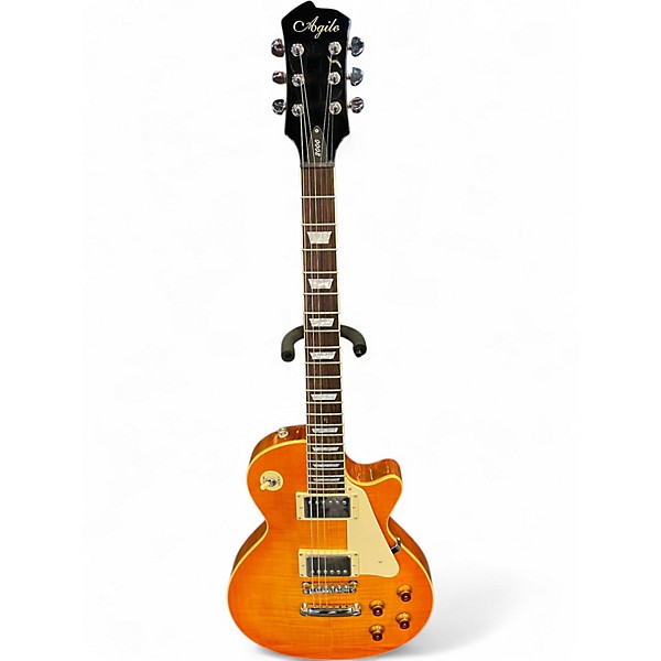 Used Agile al2000 Honey Burst Solid Body Electric Guitar