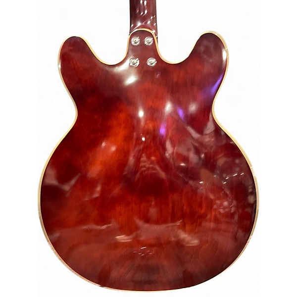 Used Eastwood Airline H78 Tobacco Burst Hollow Body Electric Guitar