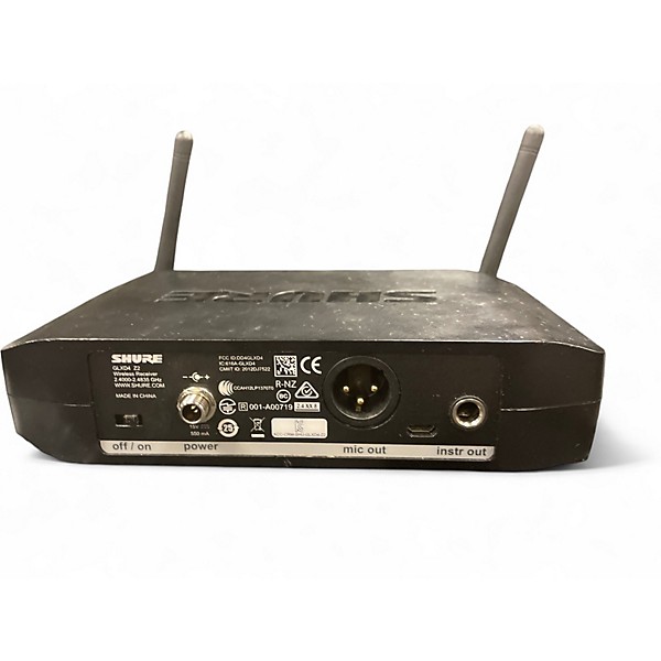 Used Shure GLXD4 Handheld Wireless System