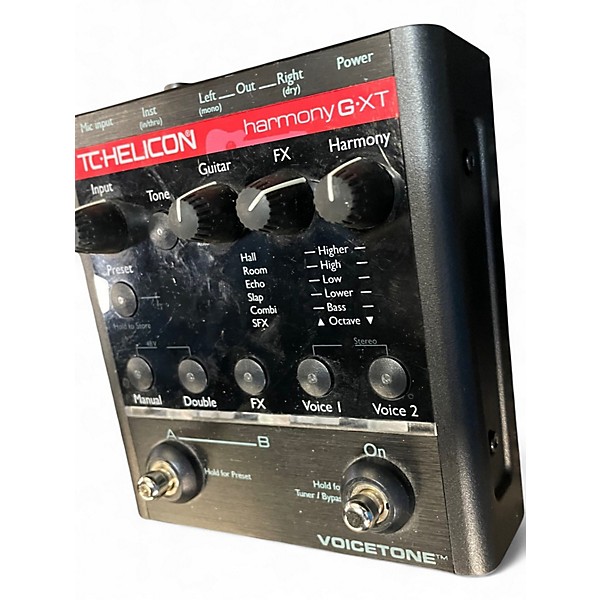 Used TC Helicon Harmony GTX Vocal Processor
