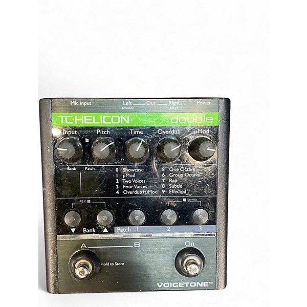 Used TC Helicon DOUBLE Pedal