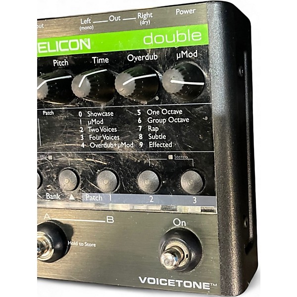 Used TC Helicon DOUBLE Pedal