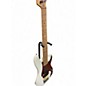 Used Basses Loaded 5 P White Electric Bass Guitar