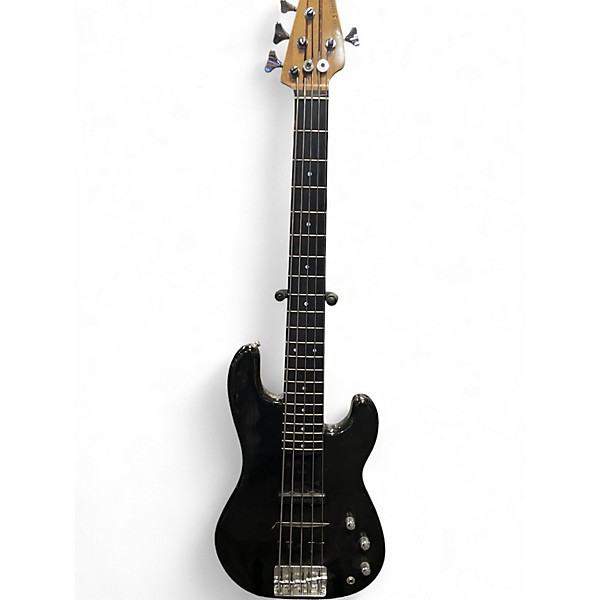 Used Basses Loaded 5 Black Beauty Black Electric Bass Guitar
