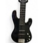 Used Basses Loaded 5 Black Beauty Black Electric Bass Guitar