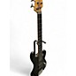 Used Basses Loaded 5 Black Beauty Black Electric Bass Guitar