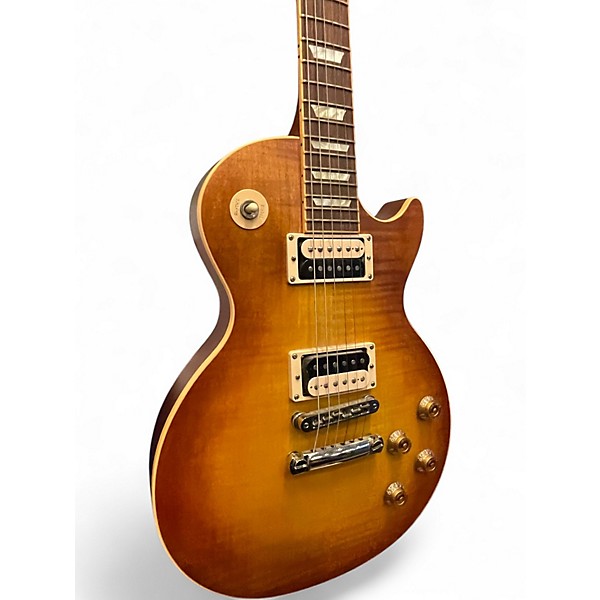 Used Gibson Les Paul Standard Faded '50s Neck Lemonburst Solid Body Electric Guitar