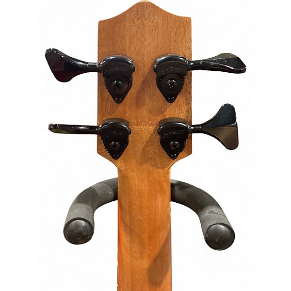 Used Kala Ubass Bass STRIPED EBONY Ukulele