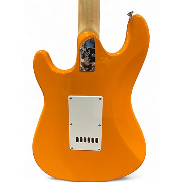 Used Sterling by Music Man CUTLASS Orange Solid Body Electric Guitar