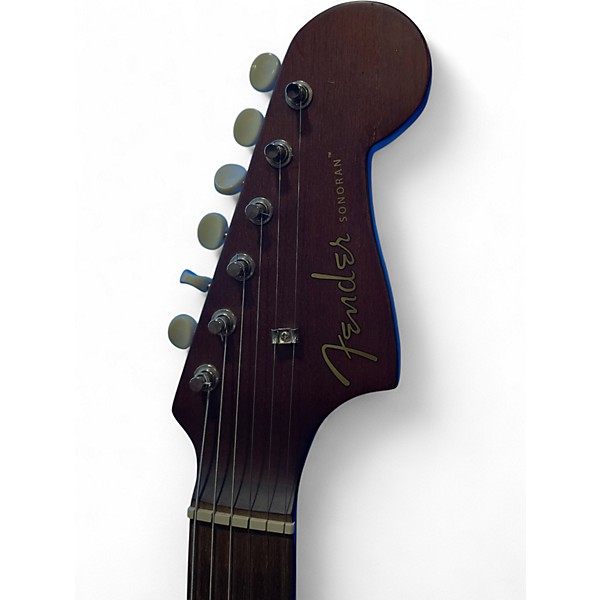 Used Fender Sonoran Mahogany Acoustic Electric Guitar