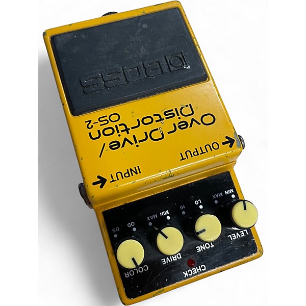Used BOSS OS2 Overdrive Distortion Effect Pedal