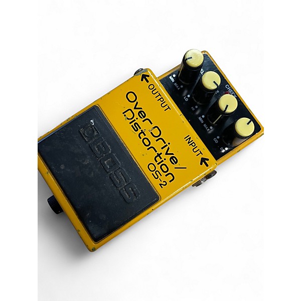 Used BOSS OS2 Overdrive Distortion Effect Pedal