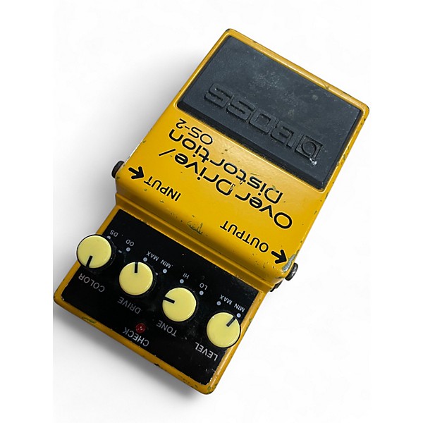 Used BOSS OS2 Overdrive Distortion Effect Pedal