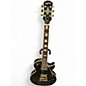 Used Epiphone Les Paul Custom Ebony Solid Body Electric Guitar thumbnail