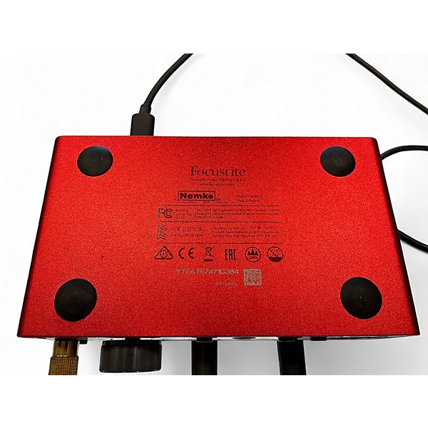 Used Focusrite Scarlett Solo Audio Interface