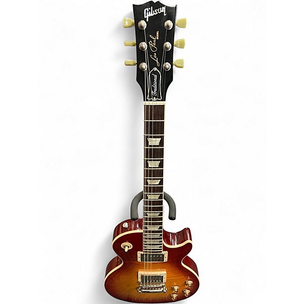 Used Gibson Les Paul Traditional Heritage Cherry Sunburst Solid Body Electric Guitar