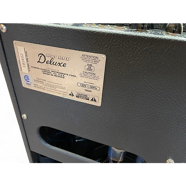 Used Fender Hot Rod Deluxe 40W 1x12 Tube Guitar Combo Amp