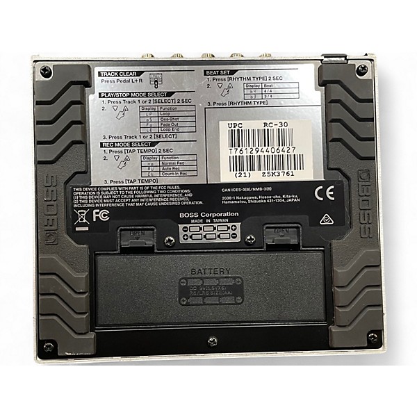 Used BOSS RC30 Loop Station Twin Pedal