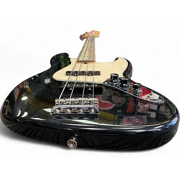 Used Fender American Professional Jazz Bass piano black Electric Bass Guitar
