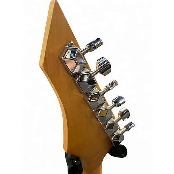 Used B.C. Rich Bronze Series Warlock Black Solid Body Electric Guitar