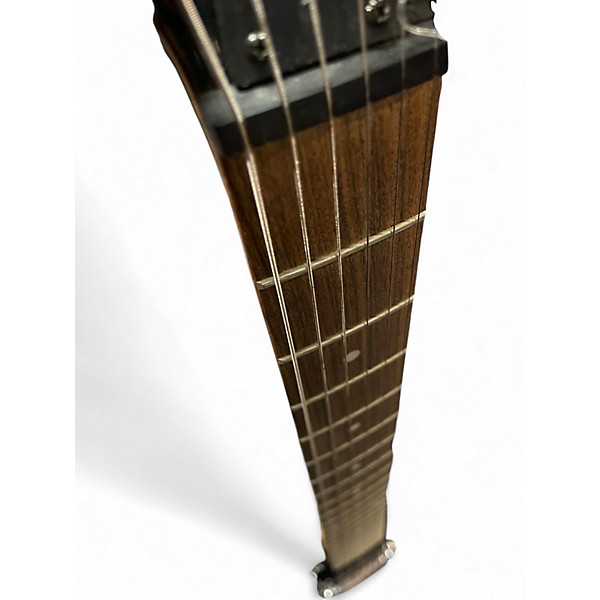 Used B.C. Rich Bronze Series Warlock Black Solid Body Electric Guitar