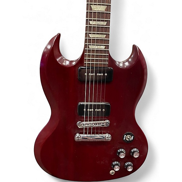 Used Gibson SG 50s Tribute Min-ETune Heritage Cherry Solid Body Electric Guitar