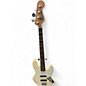 Used 1996 Fender Standard Jazz Bass Olympic White Electric Bass Guitar thumbnail