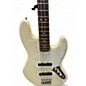 Used 1996 Fender Standard Jazz Bass Olympic White Electric Bass Guitar