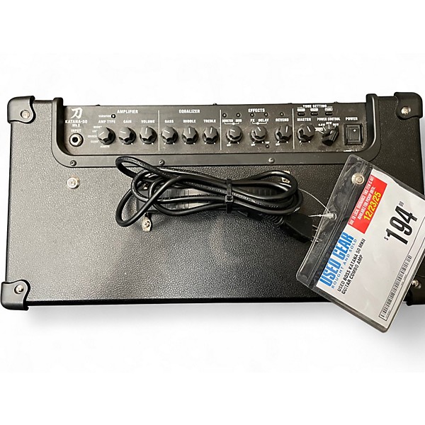 Used BOSS Katana 50 MKII Guitar Combo Amp