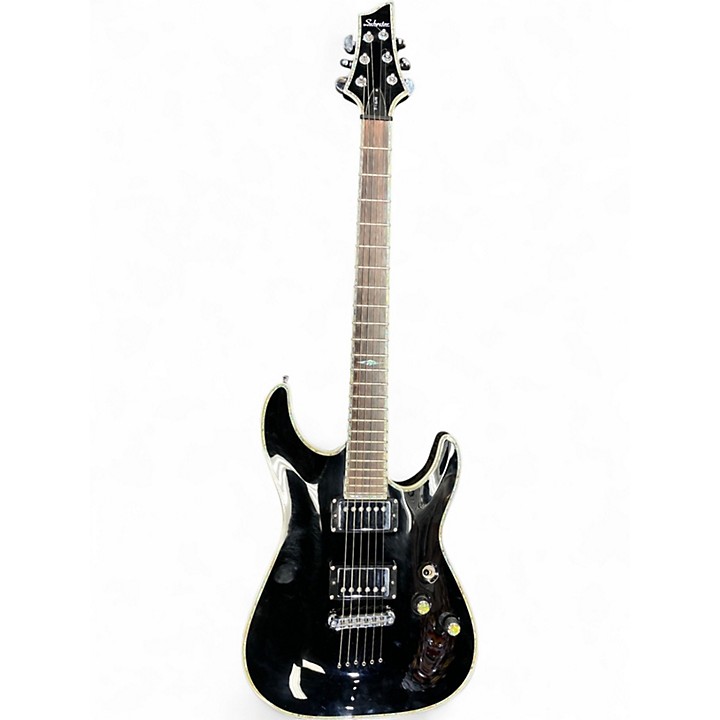 Used Schecter Guitar Research DIAMOND SERIES C-1 ELITE Black Solid