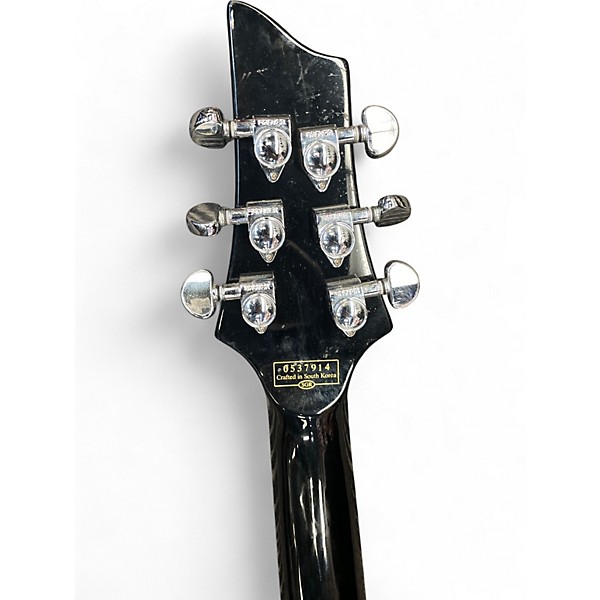 Used Schecter Guitar Research DIAMOND SERIES C-1 ELITE Black Solid Body Electric Guitar