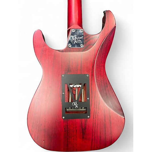 Used Michael Kelly 1965 Red Solid Body Electric Guitar