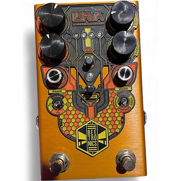Used Beetronics FX Larva Morphing Phaser Effect Pedal
