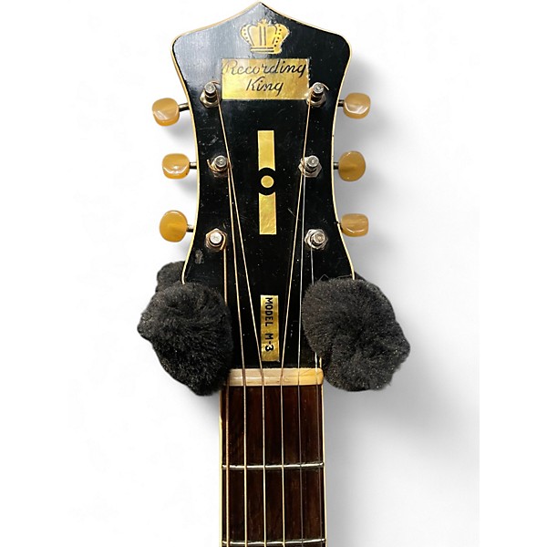 Used Recording King M3 Natural Acoustic Guitar