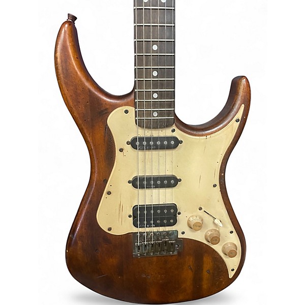 Used AXL BADWATER HSS DISTRESSED NATURAL Solid Body Electric Guitar