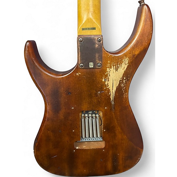 Used AXL BADWATER HSS DISTRESSED NATURAL Solid Body Electric Guitar