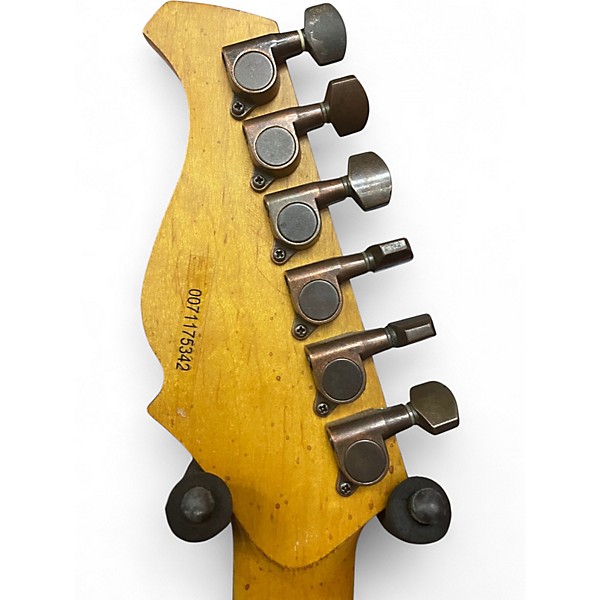 Used AXL BADWATER HSS DISTRESSED NATURAL Solid Body Electric Guitar