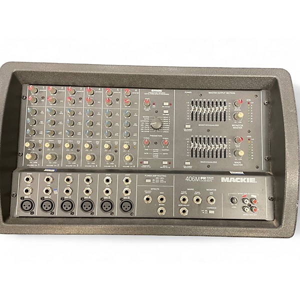 Used Mackie 406M FR Powered Mixer