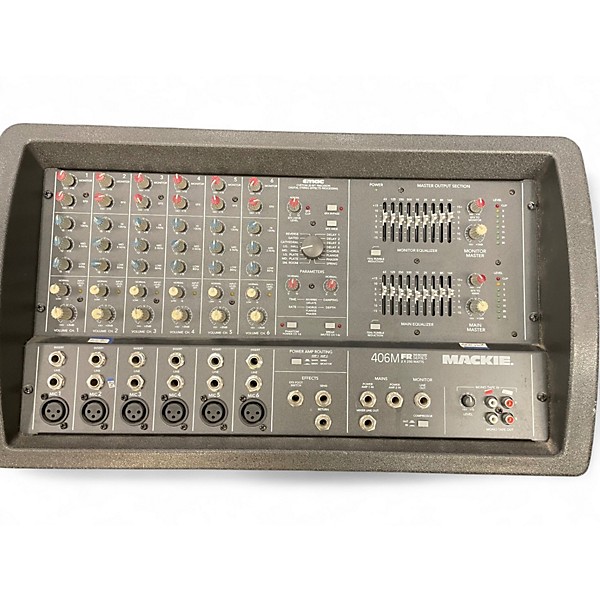 Used Mackie 406M FR Powered Mixer