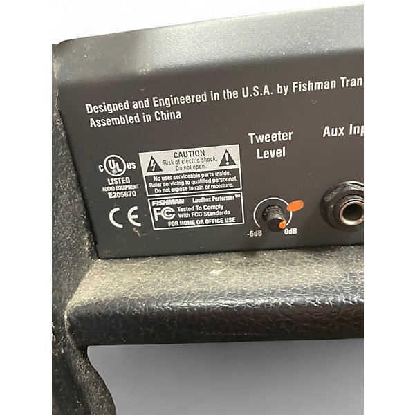 Used Fishman Pro-LBX-300 Acoustic Guitar Combo Amp